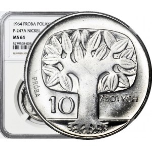10 gold 1964, Tree, SAMPLE, nickel