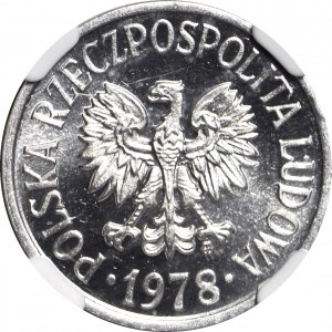 R-, 20 centov 1978, PROOFLIKE