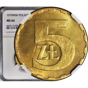 5 gold 1979, mint