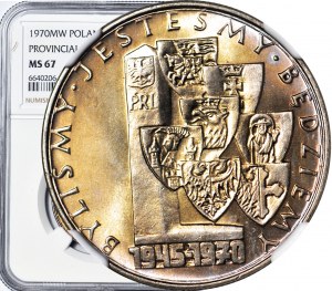 10 złotych 1970, Byliśmy- Jesteśmy- Będziemy, mennicze