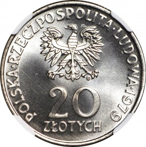 20 Gold 1979, Jahr des Kindes, Münze
