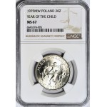 20 złotych 1979, Rok dziecka, menniczy