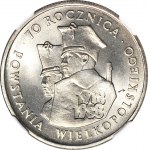 100 gold 1988, Greater Poland Uprising, minted