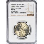 100 gold 1988, Greater Poland Uprising, minted