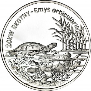 20 złotych 2002 - Żółw błotny