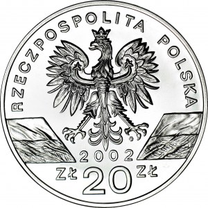 20 złotych 2002 - Żółw błotny