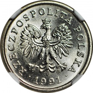 10 groszy 1991 MW, Warsaw, minted