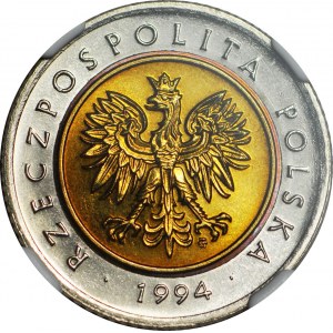 5 złotych 1994, mennicze