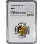 5 złotych 1994, mennicze