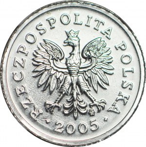 RR-, 10 pennies 2005, SAMPLE ALUMINIUM, very rare
