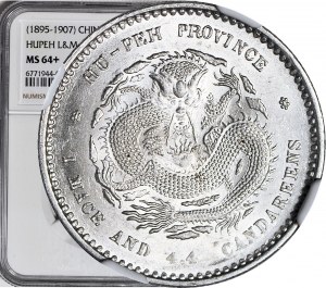 Chiny, Hupeh, 20 centów 1895-1907
