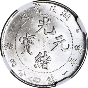China, Hupeh, 20 cents 1895-1907