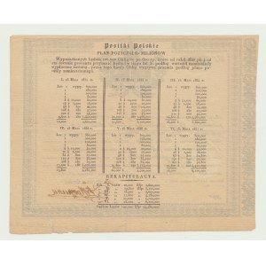 Powstanie Listopadowege, 600 złotych 1831 r., na Posiłki Polskie