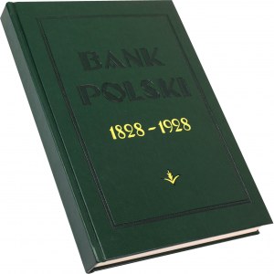 Bank Polski 1828-1928 - reprint v kožené vazbě (náklad 180 výtisků)
