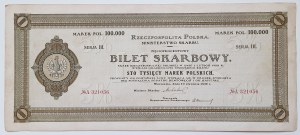 Tax Ticket, Series III - 100,000 mkp 1923