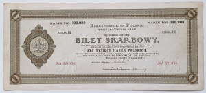 Bilet Skarbowy, Serja III - 100.000 mkp 1923