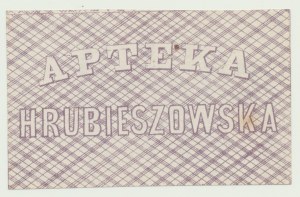 Hrubieszów, 5 Kopeken 1861, Apotheke