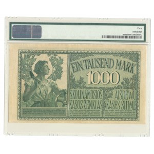 Kaunas 1000 marks 1918, 7 figures, rare