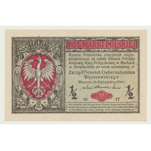1/2 marki polskiej 1916 Generał, ser. B