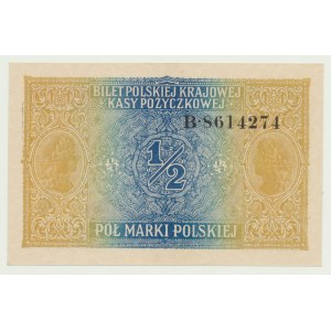 1/2 marki polskiej 1916 Generał, ser. B