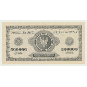 500,000 Polish marks 1923, ser. H