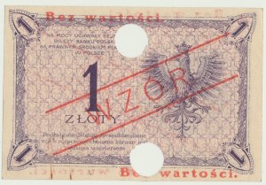 1 zlotý 1919, séria. S. 36 B, MODEL