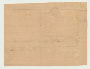 RR-, Lednové povstání 1864, Národní vláda, Awizacyja 350 zł (vysoká částka)
