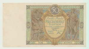 50 zloty 1925, ser. AB, millésime rare
