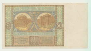 50 Zloty 1925, ser. AB, seltener Jahrgang