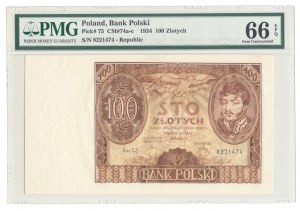 100 złotych 1934, ser.C.S