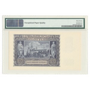 20 złotych 1940, ser. G (MAX nota dla ser. G)