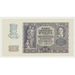 20 złotych 1940, seria L