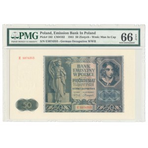 50 złotych 1941, Seria E