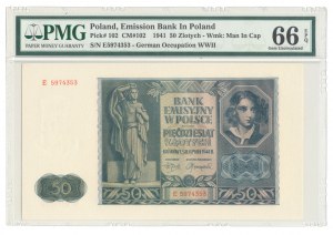 50 złotych 1941, Seria E