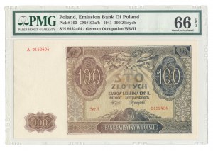 100 złotych 1941, pierwsza seria A