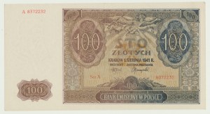 100 zloty 1941, series A