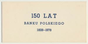 20 i 100 zł 1948 z nadrukiem z roku 1978 - 150 Lat Banku Polskiego w folderze 000396