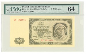 50 zloty 1948, ser. EC