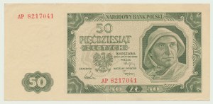 50 zlotých 1948, ser. AK