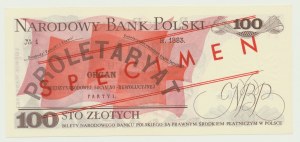 100 zlotých 1976, Waryński, AK 0000000 MODEL (č. 0841*)