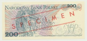 200 zloty 1976, Dabrowski, A 0000000 MODÈLE (n° 1446*)