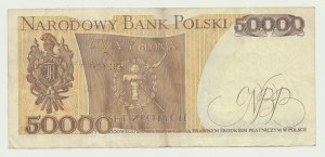 50,000 zloty 1982, Kosciuszko, Forgery of cinquefoil