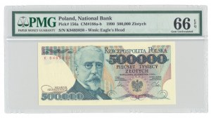 500,000 zloty 1990, Sienkiewicz, series K