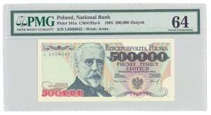 500 000 zlotys 1993, Sienkiewicz, série L