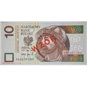 10 gold 1994, Mieszko, AA 0000000 MODEL (No 1056*)