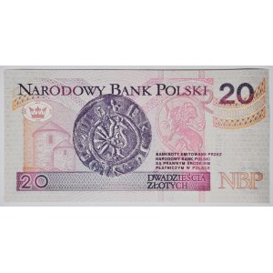 20 gold 1994, TDLR London print, AA 0023986, two zeros at the beginning