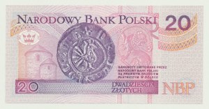 20 zlotých 1994, tlač TDLR Londýn, ZA 0000754, FOREIGN, štyri nuly na začiatku