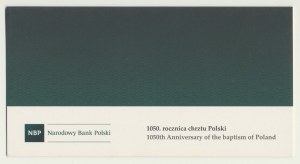 20 zl 2015, 1050° anniversario del Battesimo della Polonia, AB0019122