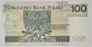 100 zlotých 2012, séria AZ, posledná v prvom rade A