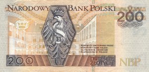 200 złotych 1994, ser YB, druga seria ZASTĘPCZA